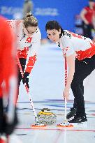 (BEIJING2022)CHINA-BEIJING-OLYMPIC WINTER GAMES-CURLING-WOMEN'S ROUND ROBIN SESSION-GRB VS SUI (CN)