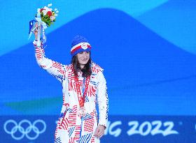 (BEIJING2022)CHINA-BEIJING-OLYMPIC WINTER GAMES-AWARDING CEREMONY (CN)