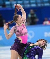 (BEIJING2022)CHINA-BEIJING-OLYMPIC WINTER GAMES-FIGURE SKATING-ICE DANCE-RHYTHM DANCE (CN)