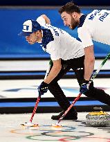 (BEIJING2022)CHINA-BEIJING-OLYMPIC WINTER GAMES-CURLING-MEN'S ROUND ROBIN SESSION-SUI VS ITA (CN)