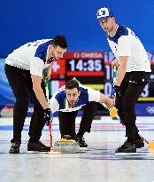 (BEIJING2022)CHINA-BEIJING-OLYMPIC WINTER GAMES-CURLING-MEN'S ROUND ROBIN SESSION-SUI VS ITA (CN)
