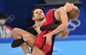 (BEIJING2022)CHINA-BEIJING-OLYMPIC WINTER GAMES-FIGURE SKATING-ICE DANCE-RHYTHM DANCE (CN)