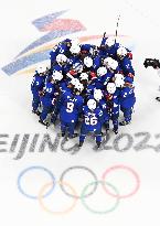 (BEIJING2022)CHINA-BEIJING-ICE HOCKEY-WOMEN'S PLAYOFFS-QUARTERFINALS-USA VS CZE (CN)