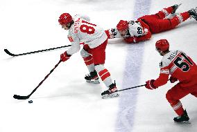 (BEIJING2022)CHINA-BEIJING-OLYMPIC WINTER GAMES-ICE HOCKEY-MEN'S PRELIMINARY ROUND-ROC VS DEN (CN)