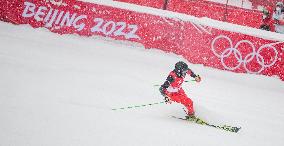 (BEIJING2022)CHINA-BEIJING-OLYMPIC WINTER GAMES-ALPINE SKIING-MEN'S GIANT SLALOM (CN)