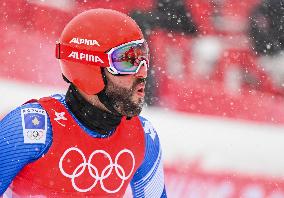 (BEIJING2022)CHINA-BEIJING-OLYMPIC WINTER GAMES-ALPINE SKIING-MEN'S GIANT SLALOM (CN)