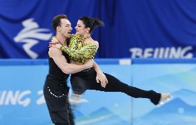 (BEIJING2022)CHINA-BEIJING-OLYMPIC WINTER GAMES-FIGURE SKATING-ICE DANCE-RHYTHM DANCE (CN)
