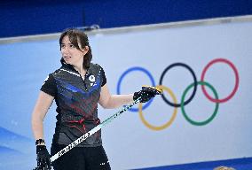 (BEIJING2022)CHINA-BEIJING-OLYMPIC WINTER GAMES-CURLING-WOMEN'S ROUND ROBIN SESSION-USA VS ROC (CN)