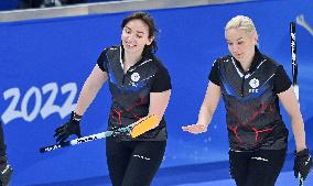 (BEIJING2022)CHINA-BEIJING-OLYMPIC WINTER GAMES-CURLING-WOMEN'S ROUND ROBIN SESSION-USA VS ROC (CN)