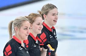 (BEIJING2022)CHINA-BEIJING-OLYMPIC WINTER GAMES-CURLING-WOMEN'S ROUND ROBIN SESSION-CHN VS DEN (CN)