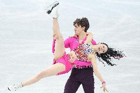 (BEIJING2022)CHINA-BEIJING-OLYMPIC WINTER GAMES-FIGURE SKATING-ICE DANCE-RHYTHM DANCE (CN)