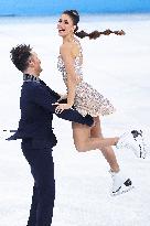 (BEIJING2022)CHINA-BEIJING-OLYMPIC WINTER GAMES-FIGURE SKATING-ICE DANCE-RHYTHM DANCE (CN)