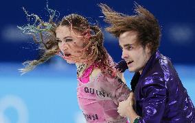 (BEIJING2022)CHINA-BEIJING-OLYMPIC WINTER GAMES-FIGURE SKATING-ICE DANCE-RHYTHM DANCE (CN)