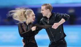 (BEIJING2022)CHINA-BEIJING-OLYMPIC WINTER GAMES-FIGURE SKATING-ICE DANCE-RHYTHM DANCE (CN)