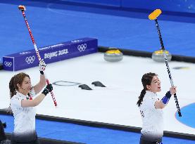 (BEIJING2022)CHINA-BEIJING-OLYMPIC WINTER GAMES-CURLING-WOMEN'S ROUND ROBIN SESSION-CHN VS KOR (CN)