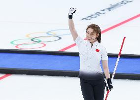 (BEIJING2022)CHINA-BEIJING-OLYMPIC WINTER GAMES-CURLING-WOMEN'S ROUND ROBIN SESSION-CHN VS KOR (CN)