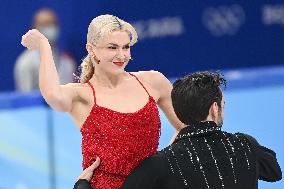 (BEIJING2022)CHINA-BEIJING-OLYMPIC WINTER GAMES-FIGURE SKATING-ICE DANCE-RHYTHM DANCE (CN)