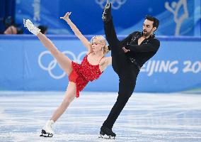(BEIJING2022)CHINA-BEIJING-OLYMPIC WINTER GAMES-FIGURE SKATING-ICE DANCE-RHYTHM DANCE (CN)