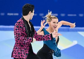 (BEIJING2022)CHINA-BEIJING-OLYMPIC WINTER GAMES-FIGURE SKATING-ICE DANCE-RHYTHM DANCE (CN)