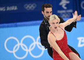 (BEIJING2022)CHINA-BEIJING-OLYMPIC WINTER GAMES-FIGURE SKATING-ICE DANCE-RHYTHM DANCE (CN)