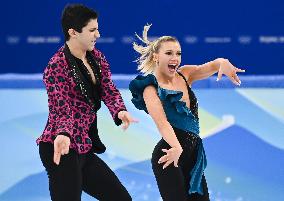 (BEIJING2022)CHINA-BEIJING-OLYMPIC WINTER GAMES-FIGURE SKATING-ICE DANCE-RHYTHM DANCE (CN)