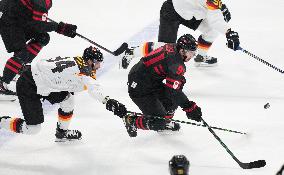 (BEIJING2022)CHINA-BEIJING-OLYMPIC WINTER GAMES-ICE HOCKEY-MEN'S PRELIMINARY-CANADA VS GERMANY (CN)