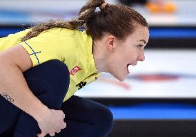 (BEIJING2022)CHINA-BEIJING-OLYMPIC WINTER GAMES-CURLING-WOMEN'S ROUND ROBIN SESSION-USA VS SWE (CN)