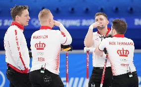 (BEIJING2022)CHINA-BEIJING-OLYMPIC WINTER GAMES-CURLING-MEN'S ROUND ROBIN SESSION-GBR VS DEN (CN)