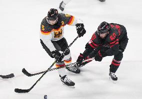 (BEIJING2022)CHINA-BEIJING-OLYMPIC WINTER GAMES-ICE HOCKEY-MEN'S PRELIMINARY-CANADA VS GERMANY (CN)