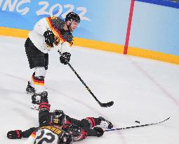 (BEIJING2022)CHINA-BEIJING-OLYMPIC WINTER GAMES-ICE HOCKEY-MEN'S PRELIMINARY-CANADA VS GERMANY (CN)