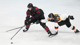 (BEIJING2022)CHINA-BEIJING-OLYMPIC WINTER GAMES-ICE HOCKEY-MEN'S PRELIMINARY-CANADA VS GERMANY (CN)