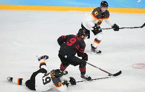 (BEIJING2022)CHINA-BEIJING-OLYMPIC WINTER GAMES-ICE HOCKEY-MEN'S PRELIMINARY-CANADA VS GERMANY (CN)