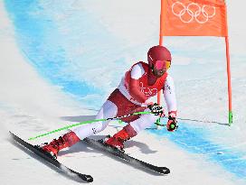 (BEIJING2022)CHINA-BEIJING-OLYMPIC WINTER GAMES-ALPINE SKIING-MEN'S ALPINE COMBINED (CN)