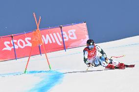 (BEIJING2022)CHINA-BEIJING-OLYMPIC WINTER GAMES-ALPINE SKIING-MEN'S ALPINE COMBINED (CN)