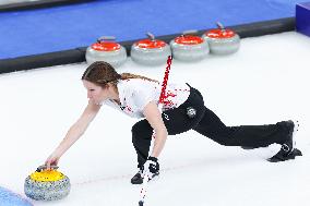 (BEIJING2022)CHINA-BEIJING-OLYMPIC WINTER GAMES-CURLING-WOMEN'S ROUND ROBIN SESSION-SWE VS CAN (CN)