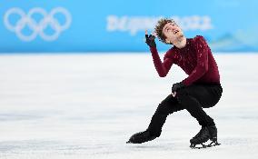 (BEIJING2022)CHINA-BEIJING-OLYMPIC WINTER GAMES-FIGURE SKATING-MEN SINGLE SKATING-FREE SKATING (CN)