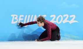 (BEIJING2022)CHINA-BEIJING-OLYMPIC WINTER GAMES-FIGURE SKATING-MEN SINGLE SKATING-FREE SKATING (CN)