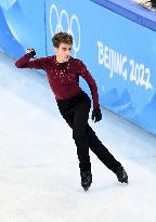 (BEIJING2022)CHINA-BEIJING-OLYMPIC WINTER GAMES-FIGURE SKATING-MEN SINGLE SKATING-FREE SKATING (CN)