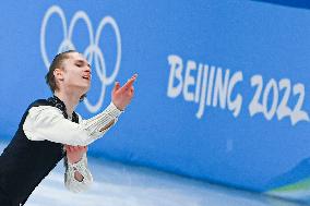 (BEIJING2022)CHINA-BEIJING-OLYMPIC WINTER GAMES-FIGURE SKATING-MEN SINGLE SKATING-FREE SKATING (CN)