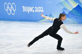 (BEIJING2022)CHINA-BEIJING-OLYMPIC WINTER GAMES-FIGURE SKATING-MEN SINGLE SKATING-FREE SKATING (CN)