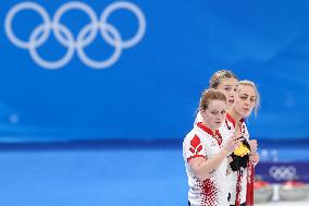 (BEIJING2022)CHINA-BEIJING-OLYMPIC WINTER GAMES-CURLING-WOMEN'S ROUND ROBIN SESSION-JPN VS DEN (CN)