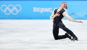 (BEIJING2022)CHINA-BEIJING-OLYMPIC WINTER GAMES-FIGURE SKATING-MEN SINGLE SKATING-FREE SKATING (CN)