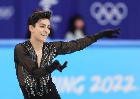(BEIJING2022)CHINA-BEIJING-OLYMPIC WINTER GAMES-FIGURE SKATING-MEN SINGLE SKATING-FREE SKATING (CN)