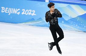 (BEIJING2022)CHINA-BEIJING-OLYMPIC WINTER GAMES-FIGURE SKATING-MEN SINGLE SKATING-FREE SKATING (CN)