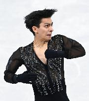 (BEIJING2022)CHINA-BEIJING-OLYMPIC WINTER GAMES-FIGURE SKATING-MEN SINGLE SKATING-FREE SKATING (CN)