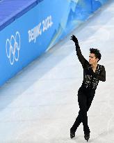 (BEIJING2022)CHINA-BEIJING-OLYMPIC WINTER GAMES-FIGURE SKATING-MEN SINGLE SKATING-FREE SKATING (CN)