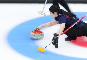 (BEIJING2022)CHINA-BEIJING-OLYMPIC WINTER GAMES-CURLING-WOMEN'S ROUND ROBIN SESSION-KOR VS ROC (CN)