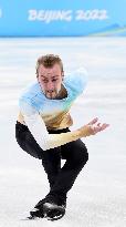 (BEIJING2022)CHINA-BEIJING-OLYMPIC WINTER GAMES-FIGURE SKATING-MEN SINGLE SKATING-FREE SKATING (CN)