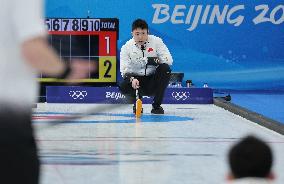 (BEIJING2022)CHINA-BEIJING-OLYMPIC WINTER GAMES-BURLING-MEN'S ROUND ROBIN SESSION-CHN VS DEN (CN)