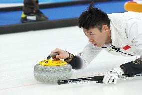 (BEIJING2022)CHINA-BEIJING-OLYMPIC WINTER GAMES-BURLING-MEN'S ROUND ROBIN SESSION-CHN VS DEN (CN)